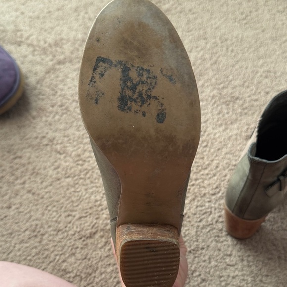 Abound Gray Ankle Boots for Women - Picture 7 of 7